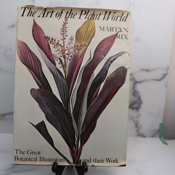 Vintage 1980's Botanical Art Book The Art Of The Plant World  Martyn Rix - Picture 2 of 16